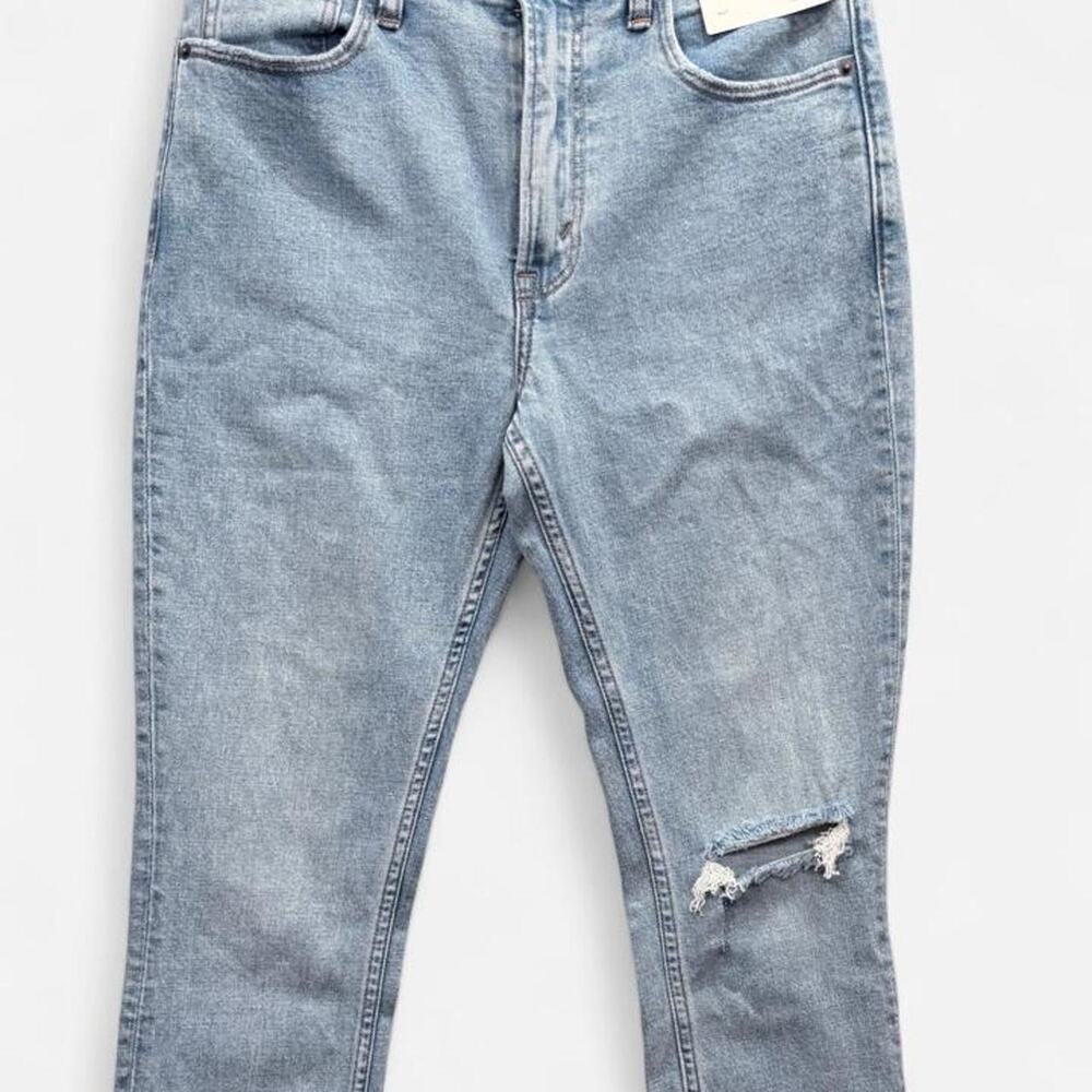 Abercrombie Fitch The Skinny High Rise Jeans Womens 27 4S Light Wash NWT